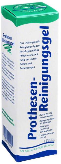 K und K 150 ml Prothesenreinigungsgel und Reinigungsbürste von K & K Dental Produkte