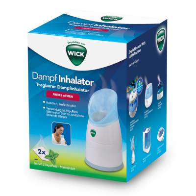 WICK Dampf Inhalator manuell von KAZ Europe S.A.