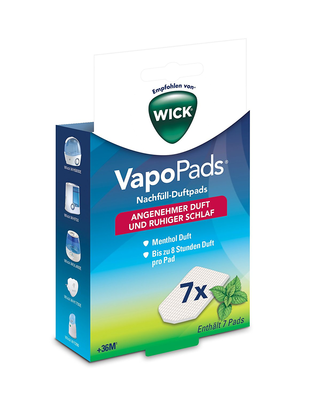 WICK VapoPads 7 Menthol Pads WH7 1 P von KAZ Europe SA