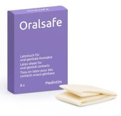 Oral Safe Latexschutztuch Vanille von KESSEL medintim GmbH