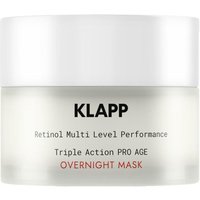Klapp, Resist Aging Retinol Triple Action Pro Age Overnight Mask von KLAPP