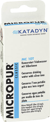 MICROPUR Classic MC 10T Tabletten 40 St von Katadyn Deutschland GmbH