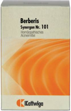 SYNERGON KOMPLEX 101 Berberis Tabletten 200 St von Kattwiga Arzneimittel GmbH