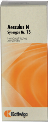 SYNERGON KOMPLEX 13 Aesculus N Tropfen 50 ml von Kattwiga Arzneimittel GmbH