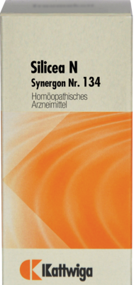 SYNERGON KOMPLEX 134 Silicea N Tabletten 100 St von Kattwiga Arzneimittel GmbH