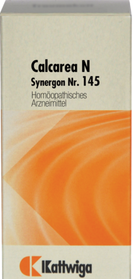 SYNERGON KOMPLEX 145 Calcarea N Tabletten 100 St von Kattwiga Arzneimittel GmbH