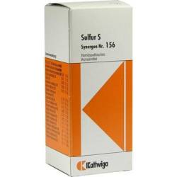 SYNERGON KOMPLEX 156 Sulfur S Tropfen 50 ml von Kattwiga Arzneimittel GmbH