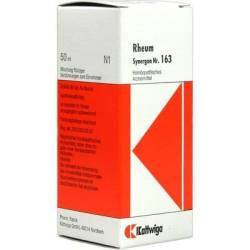 SYNERGON KOMPLEX 163 Rheum Tropfen 50 ml von Kattwiga Arzneimittel GmbH