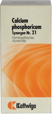 SYNERGON KOMPLEX 21 Calcium phosphoricum Tabletten von Kattwiga Arzneimittel GmbH