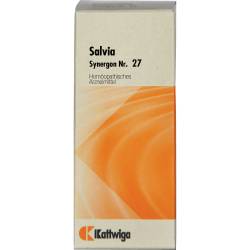 SYNERGON KOMPLEX 27 Salvia N Tropfen 50 ml Tropfen von Kattwiga Arzneimittel GmbH