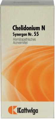 SYNERGON KOMPLEX 55 Chelidonium N Tabletten 100 St von Kattwiga Arzneimittel GmbH