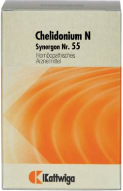 SYNERGON KOMPLEX 55 Chelidonium N Tabletten 200 St von Kattwiga Arzneimittel GmbH