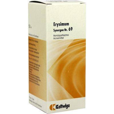 SYNERGON KOMPLEX 69 Erysimum Tropfen 50 ml von Kattwiga Arzneimittel GmbH