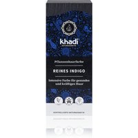 khadi Natural Cosmetics Pflanzenhaarfarbe Reines Indigo 100 g von Khadi