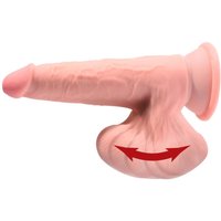 Dildo 'Triple Density mit Hoden“ von King Cock Plus