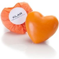 Klar-Seifen - Orangen-Herz Seife (palmölfrei) von Klar Seifen
