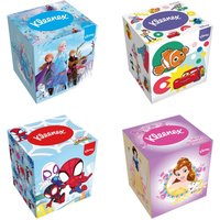 Kleenex Disney Würfel-Box Taschentücher 4 verschiedene Designs von Kleenex