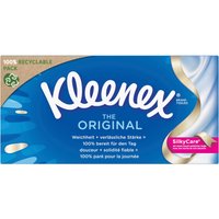 Kleenex Original Taschentücher-Box Kosmetiktücher 3-lagig Großpackung von Kleenex