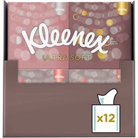 Kleenex Ultra Soft Kosmetiktücher-Box Taschentücher extra weich von Kleenex