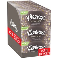 Kleenex Ultra Soft Kosmetiktücher-Boxen Taschentücher 3-lagig von Kleenex