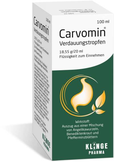 Carvomin Verdauungstropfen 100 ml von Klinge Pharma GmbH