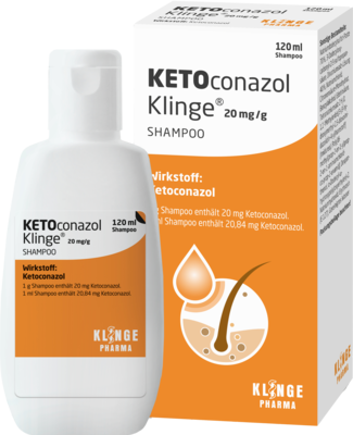 KETOCONAZOL Klinge 20 mg/g Shampoo 120 ml von Klinge Pharma GmbH