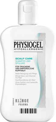 PHYSIOGEL Scalp Care Shampoo und Sp�lung 250 ml von Klinge Pharma GmbH