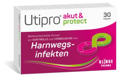 UTIPRO akut & protect Hartkapseln 30 St 30 St von Klinge Pharma GmbH