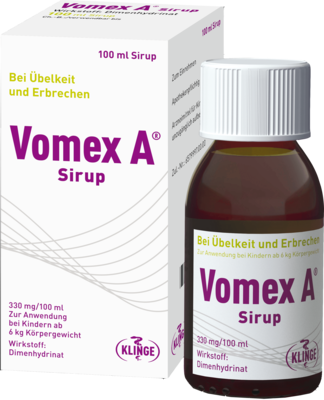 VOMEX A Sirup 100 ml von Klinge Pharma GmbH