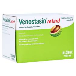 "Venostasin retard Retard-Kapseln 200 Stück" von "Klinge Pharma GmbH"