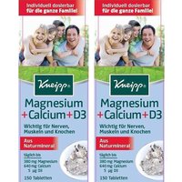 Kneipp® Magnesium + Calcium + D3 Tabletten Doppelpack von Kneipp