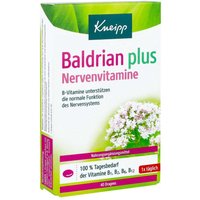 Kneipp Baldrian plus Nervenvitamine Dragees von Kneipp