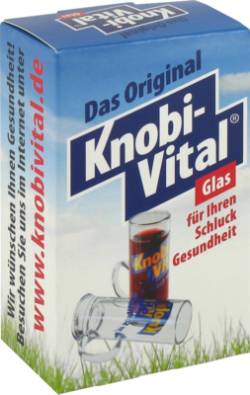 KNOBIVITAL Glas 5 cl Messbecher 50 ml von KnobiVital Naturheilmittel GmbH