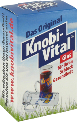 KNOBIVITAL Glas 5 cl Messbecher 50 ml von KnobiVital Naturheilmittel GmbH