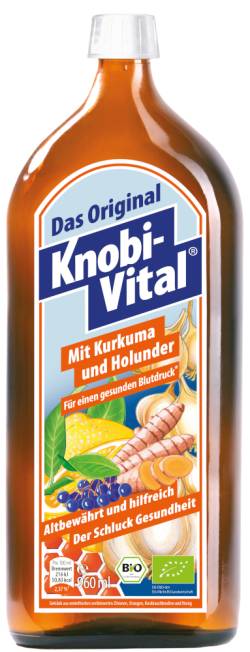 KnobiVital Kurkuma und Holunder Bio von Knobivital Naturheilmittel GmbH