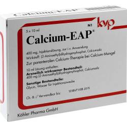 CALCIUM EAP Ampullen 4% 5 X 10 ml Ampullen von Köhler Pharma GmbH