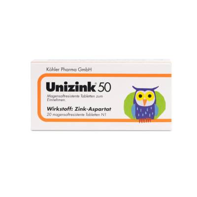 Unizink 50 von Köhler Pharma GmbH