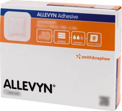 ALLEVYN Adhesive 10x10 cm haftende Wundauflage von Kohlpharma GmbH