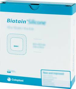 BIATAIN Silicone Schaumverband 10x10 cm von Kohlpharma GmbH