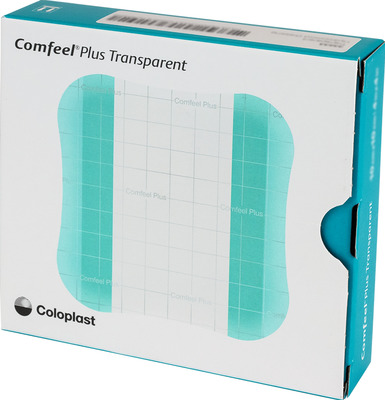 COMFEEL Plus Transparent Hydrokolloidverb.10x10 cm von Kohlpharma GmbH
