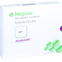 MEPILEX 5x5 cm Schaumverband 5 St Verband von Kohlpharma GmbH