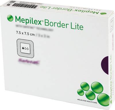 MEPILEX Border Lite Schaumverb.7,5x7,5 cm steril von Kohlpharma GmbH
