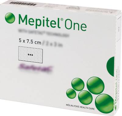 MEPITEL One Silikon Netzverband 5x7,5 cm von Kohlpharma GmbH