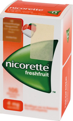 NICORETTE 4 mg freshfruit Kaugummi von Kohlpharma GmbH