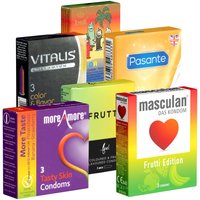 Kondomotheke® Fruity Tasty Mega Mix Sixpack von Kondomotheke