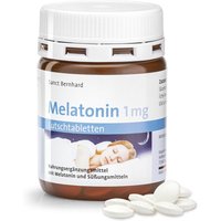 Sanct Bernhard Melatonin-1 mg-Lutschtabletten von Kräuterhaus Sanct Bernhard