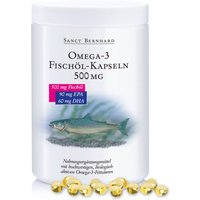 Sanct Bernhard Omega-3 Fischöl-Kapseln 500 mg XXL Sparpackung von Kräuterhaus Sanct Bernhard