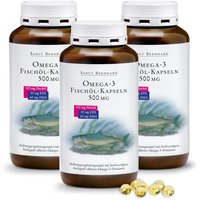 Sanct Bernhard Omega-3-Fischöl-Kapseln 500 mg von Kräuterhaus Sanct Bernhard