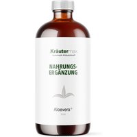 Kräutermax Aloevera Saft plus - Frischpflanzensaft mit Vitaminen von Kräutermax – Naturheilmittel seit 1890