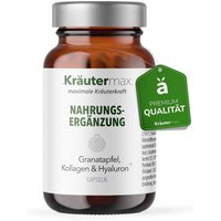 Kräutermax Granatapfel, Kollagen und Hyaluron plus Kapseln von Kräutermax – Naturheilmittel seit 1890